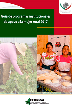 Guía de programas institucionales de apoyo a la mujer rural 2017.