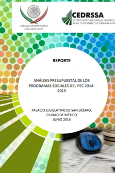 Análisis presupuestal de los programas sociales del PEC 2014-2015