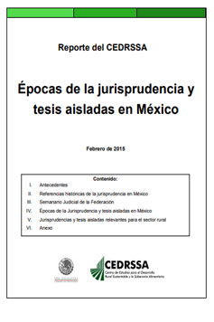 Épocas de la jurisprudencia y tesis aisladas en México