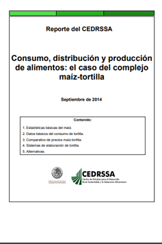 Consumo, distribución y producción de alimentos: el caso del complejo maíz-tortilla.