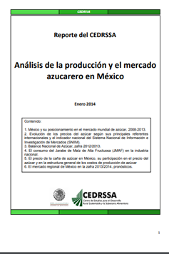 Análisis de la producción y el mercado azucarero en México