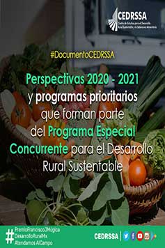 Perspectivas 2020 - 2021 y programas prioritarios que forman parte del Programa Especial Concurrente para el Desarrollo Rural Sustentable