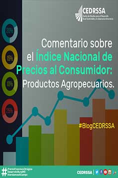 Comentario sobre el Índice Nacional de Precios al Consumidor: Productos Agropecuarios.