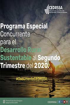 Programa Especial Concurrente para el Desarrollo Rural Sustentable al segundo trimestre de 2020