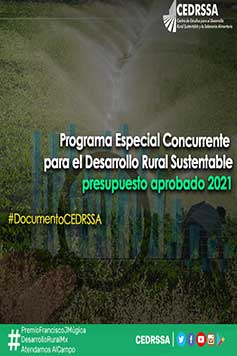 Programa Especial Concurrente para el Desarrollo Rural Sustentable, Presupuesto aprobado 2021